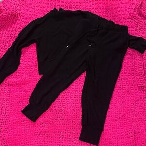 CALIA by Carrie Underwood Black Knit Jumpsuit